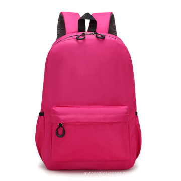 Blank Bulk OEM Custom Cheap Canvas Bag Primary Middle School Backpack for Students